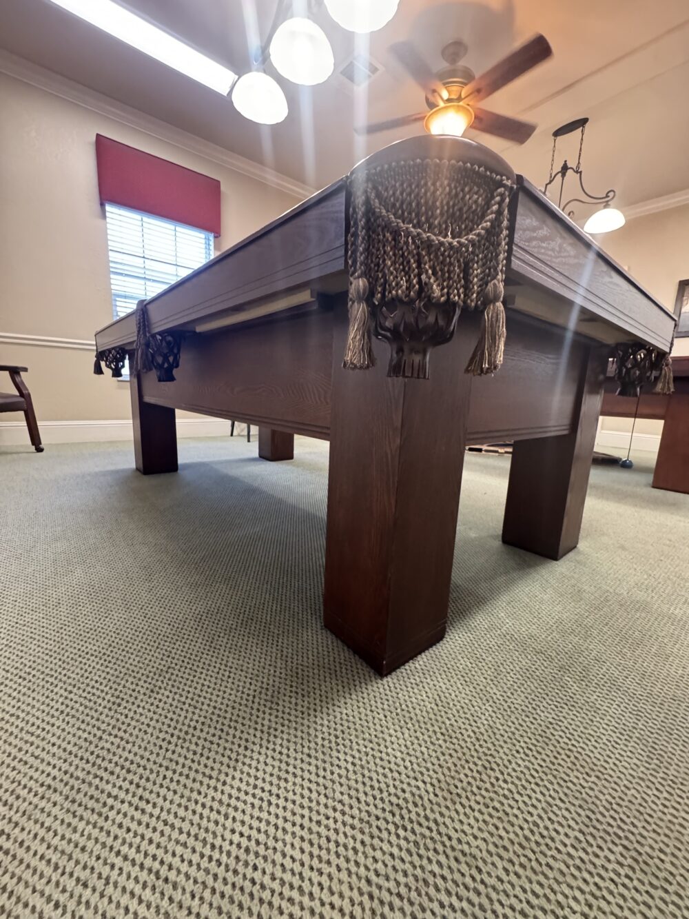 Legacy 8ft Used Billiard Table “New Rubber On Rails” - Image 8