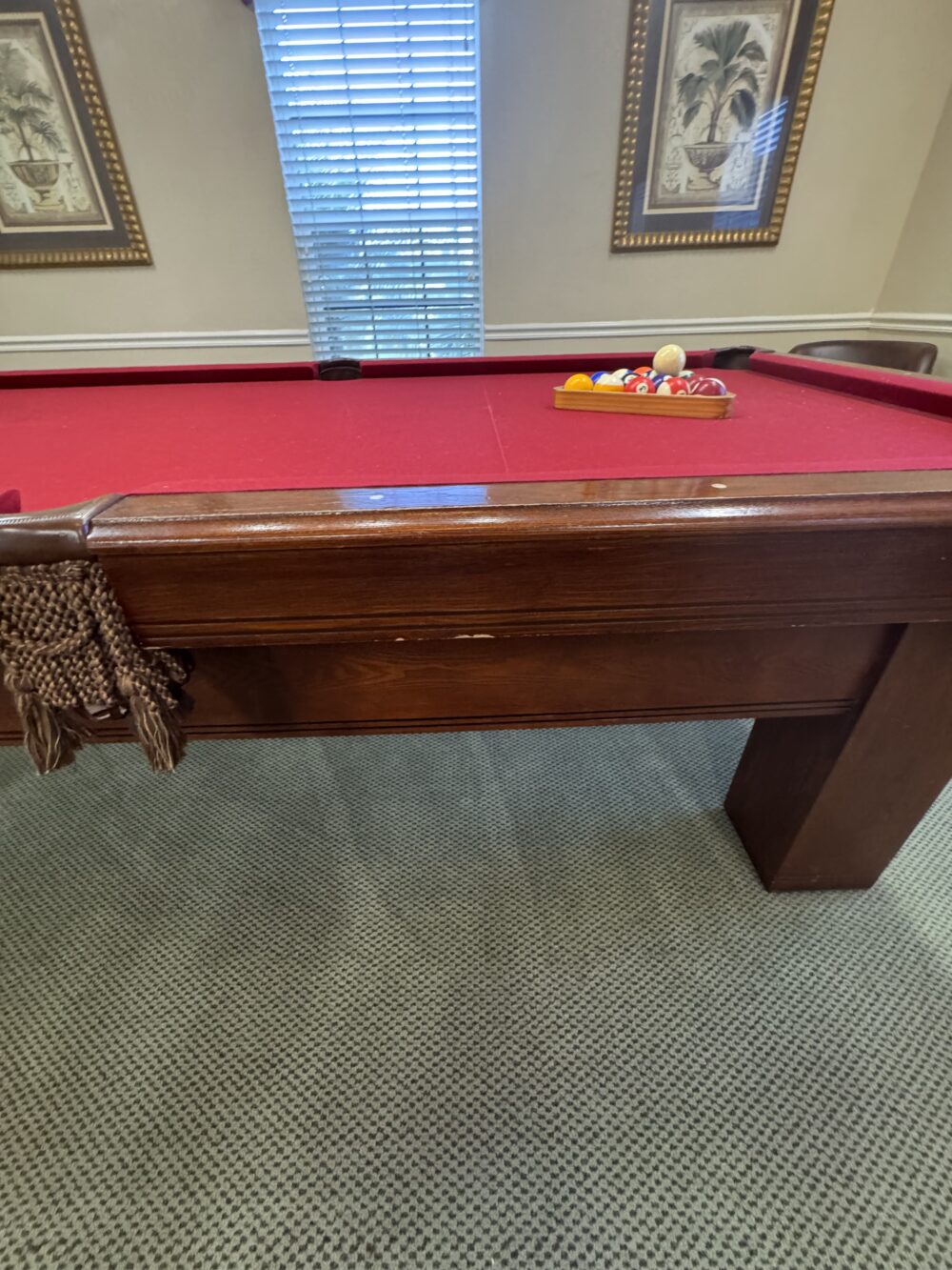 Legacy 8ft Used Billiard Table “New Rubber On Rails” - Image 15