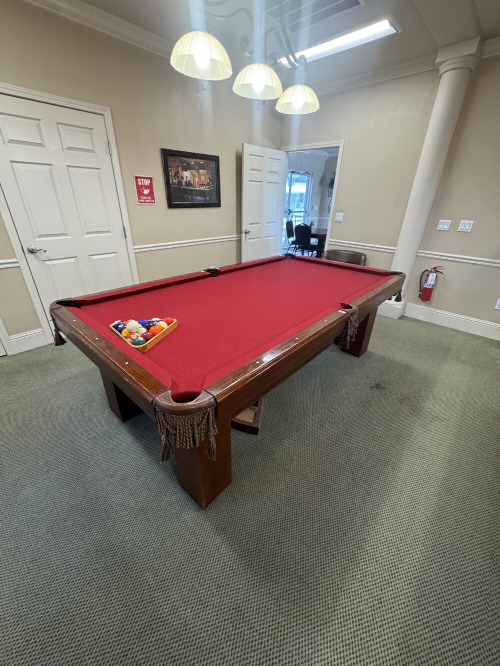 Legacy 8ft Used Billiard Table “New Rubber On Rails” - Image 7