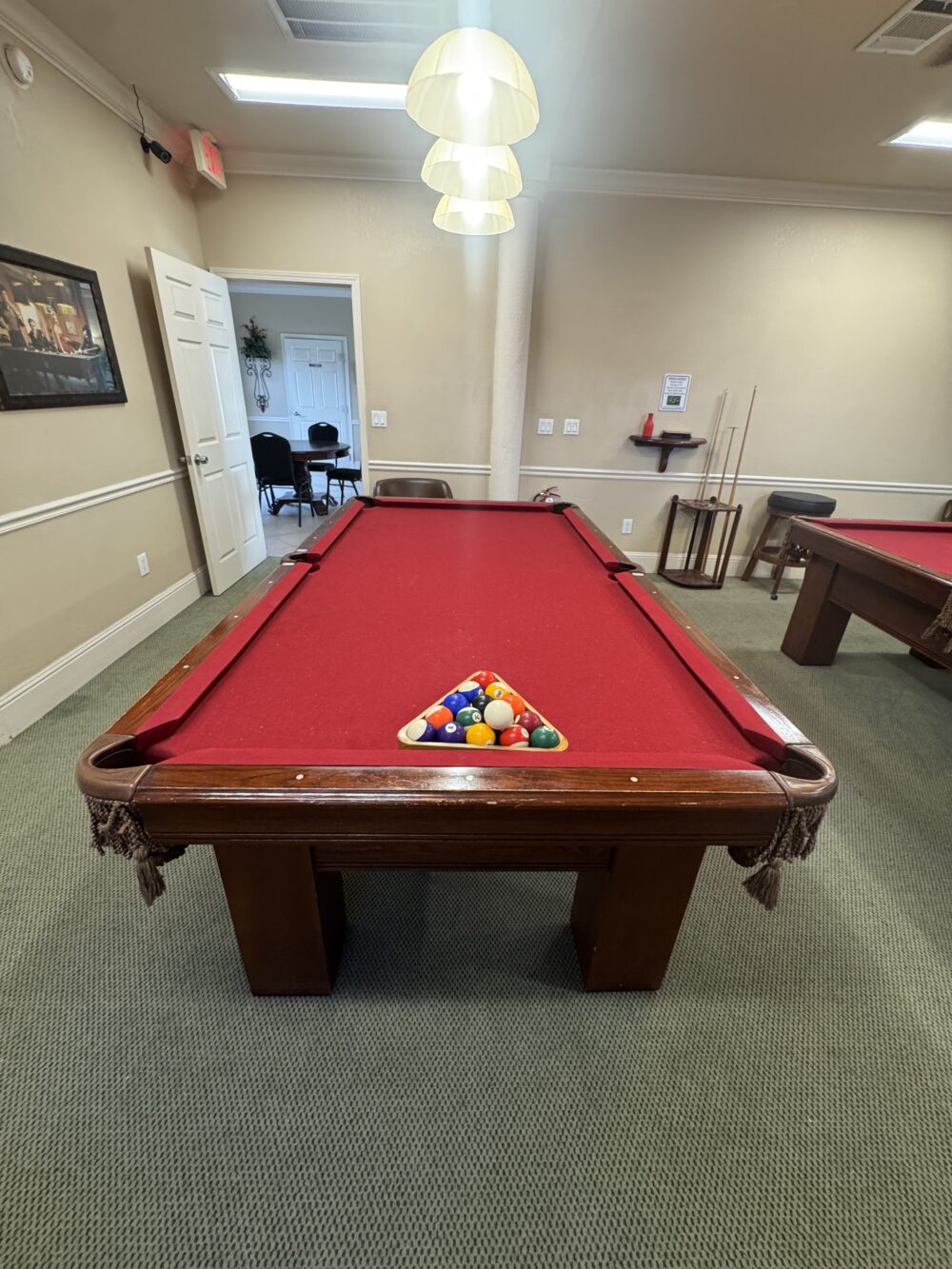 Legacy 8ft Used Billiard Table “New Rubber On Rails” - Image 2