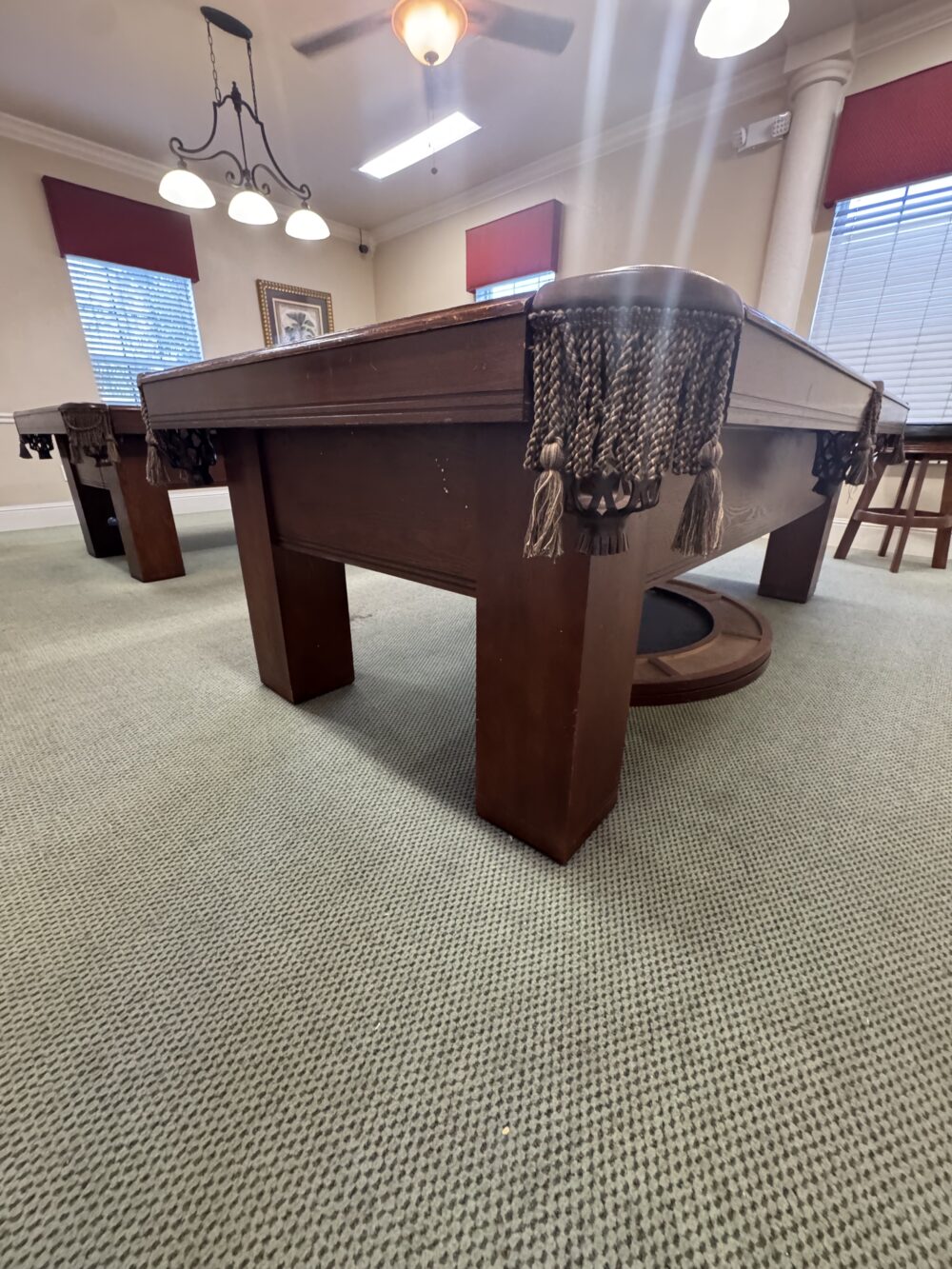 Legacy 8ft Used Billiard Table “New Rubber On Rails” - Image 6