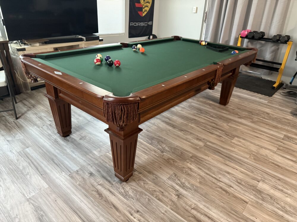 Brunswick Billiards 8ft Used Table - Image 3