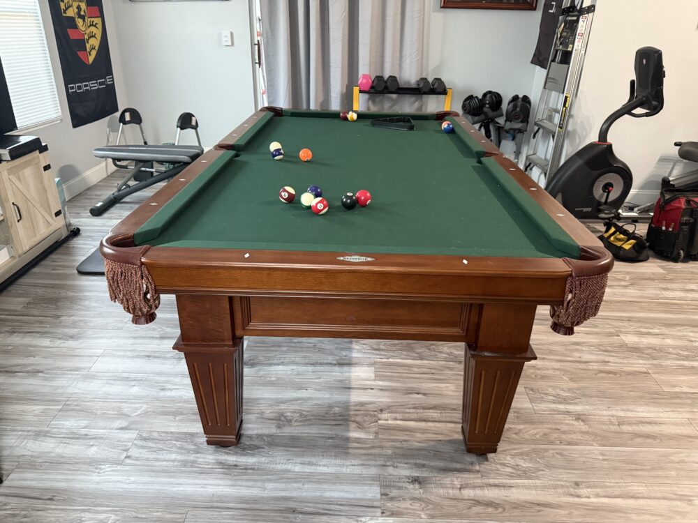 Brunswick Billiards 8ft Used Table - Image 9