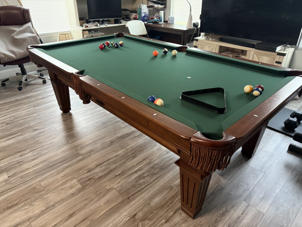 Brunswick Billiards 8ft Used Table - Image 6