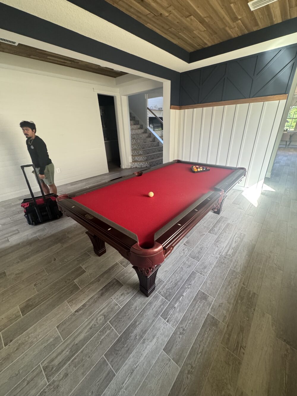 Legacy Billiards Used 8ft Table - Image 8