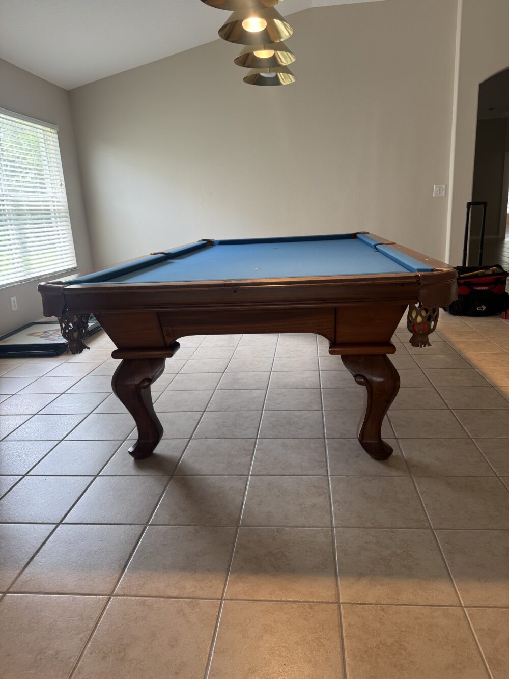 Peter Vitalie Co 9ft Used Billiard Table - Image 6
