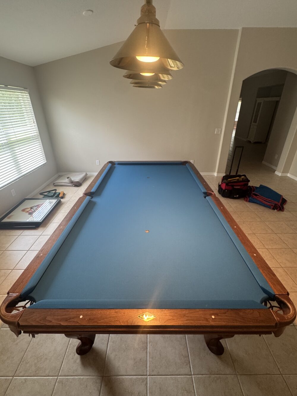 Peter Vitalie Co 9ft Used Billiard Table - Image 9
