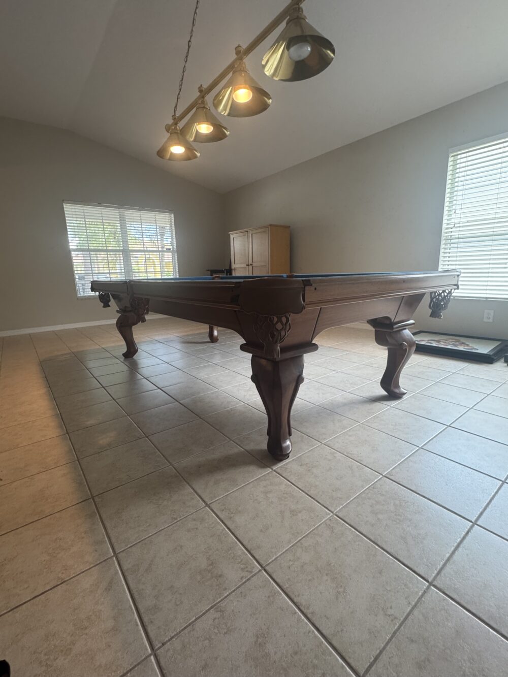 Peter Vitalie Co 9ft Used Billiard Table - Image 5