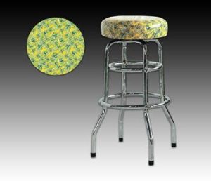 Pac-Man Yellow Barstool