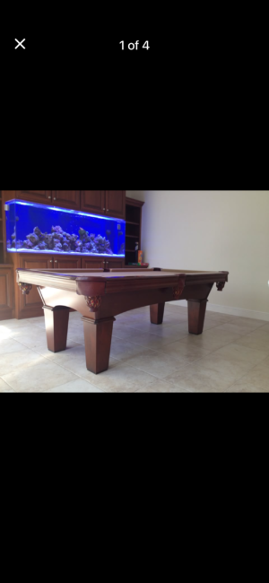 Used Olhausen 7ft Billiard Table