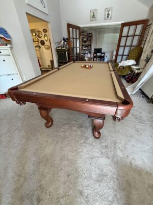 Used Olhausen 8ft Billiard Table